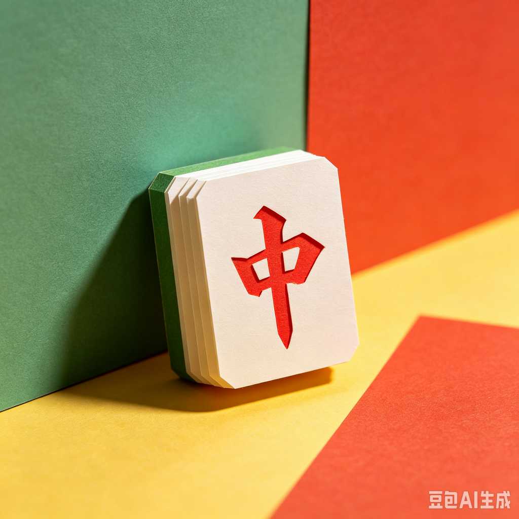 two tone mahjong set design