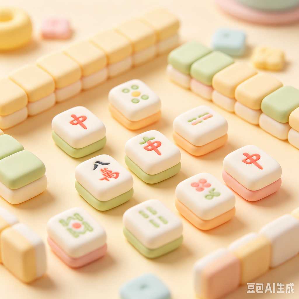travel mahjong table mat set