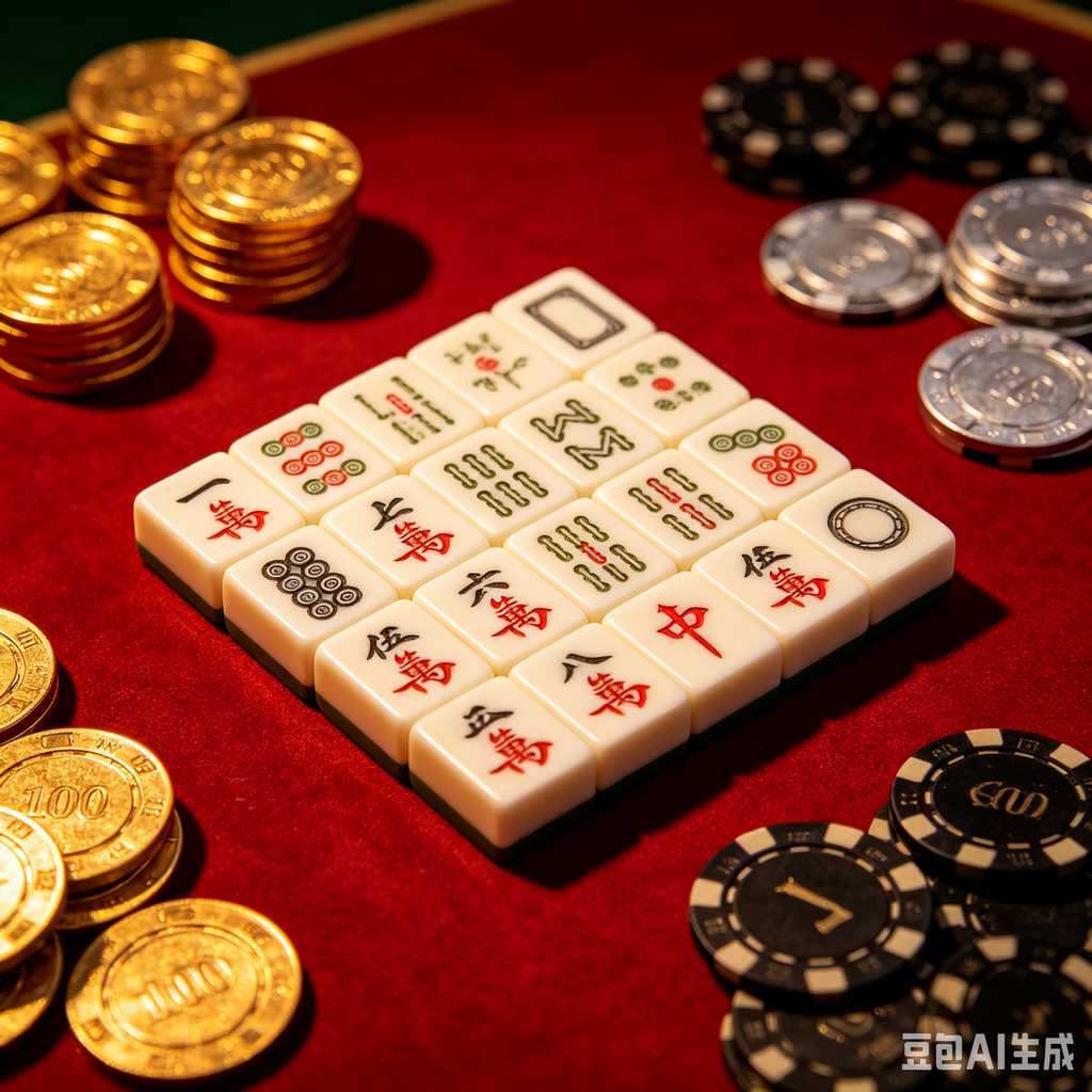premium mahjong tile set