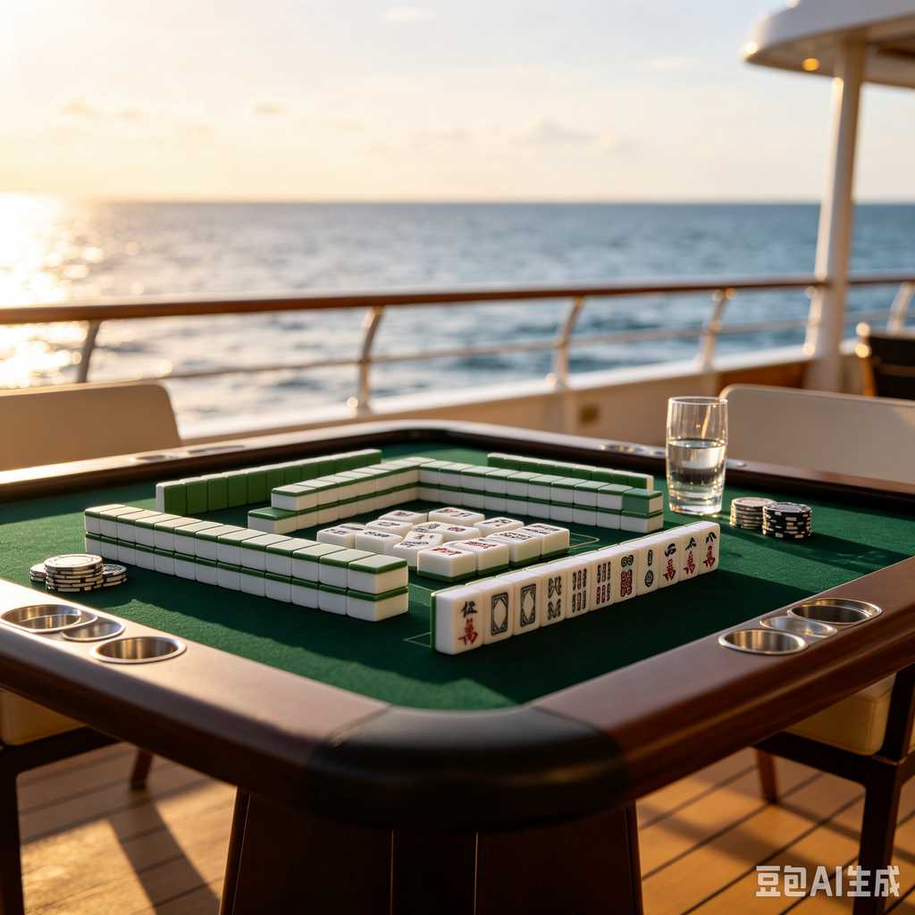 pink mahjong set